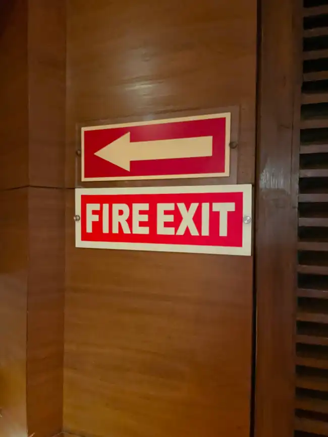 Image of a fire exit