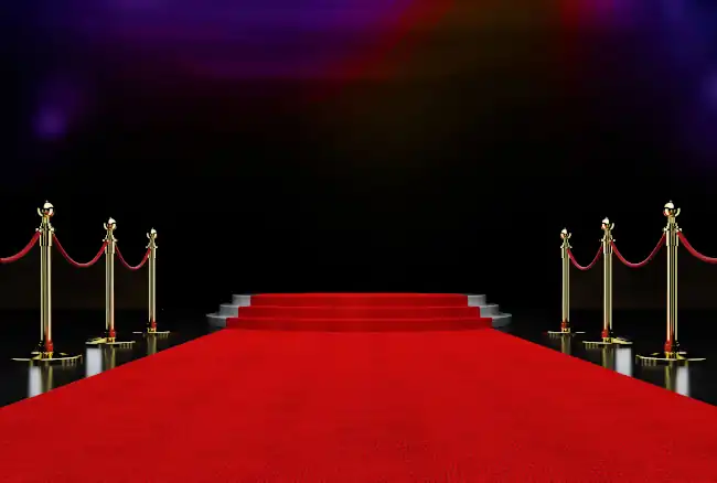 Image of a red carpet